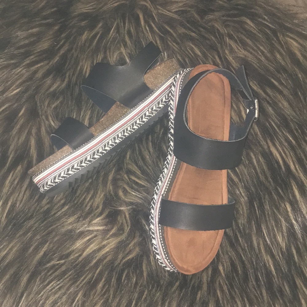 Platform Sandals- NEW without tags